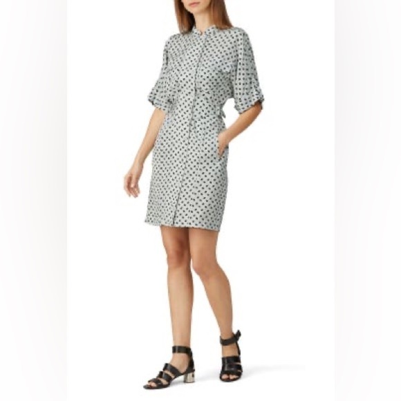 Equipment Dresses & Skirts - Equipment Absalone Geo Print Shirt Dress NWT